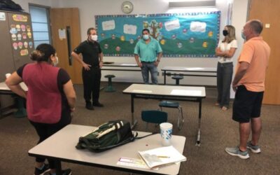 Visiting St. Mary Magdalene Catholic School in Apex, NC