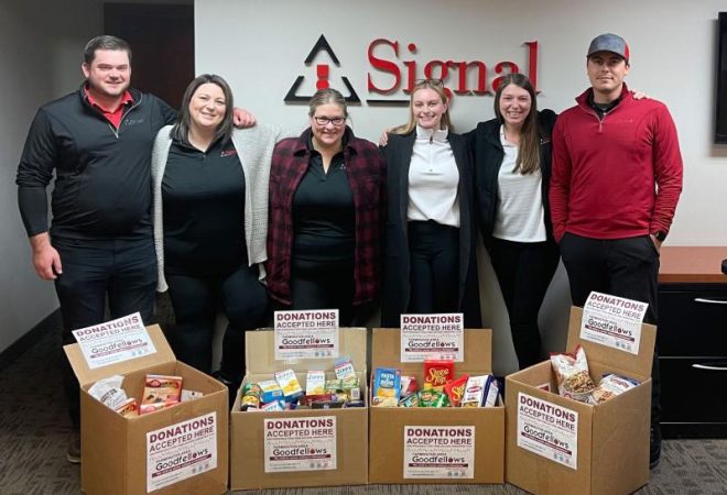 Signal Gives Back: Employees Launch Holiday Food/Toy Drive to Support Farmington Area Goodfellows