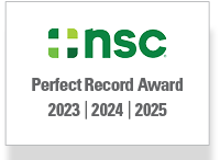 NSC Perfect Record Award 2023, 2024, 2025 NSC Perfect Record Award 2023, 2024, 2025